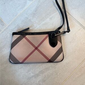 Authentic Burberry Clutch Wristlet